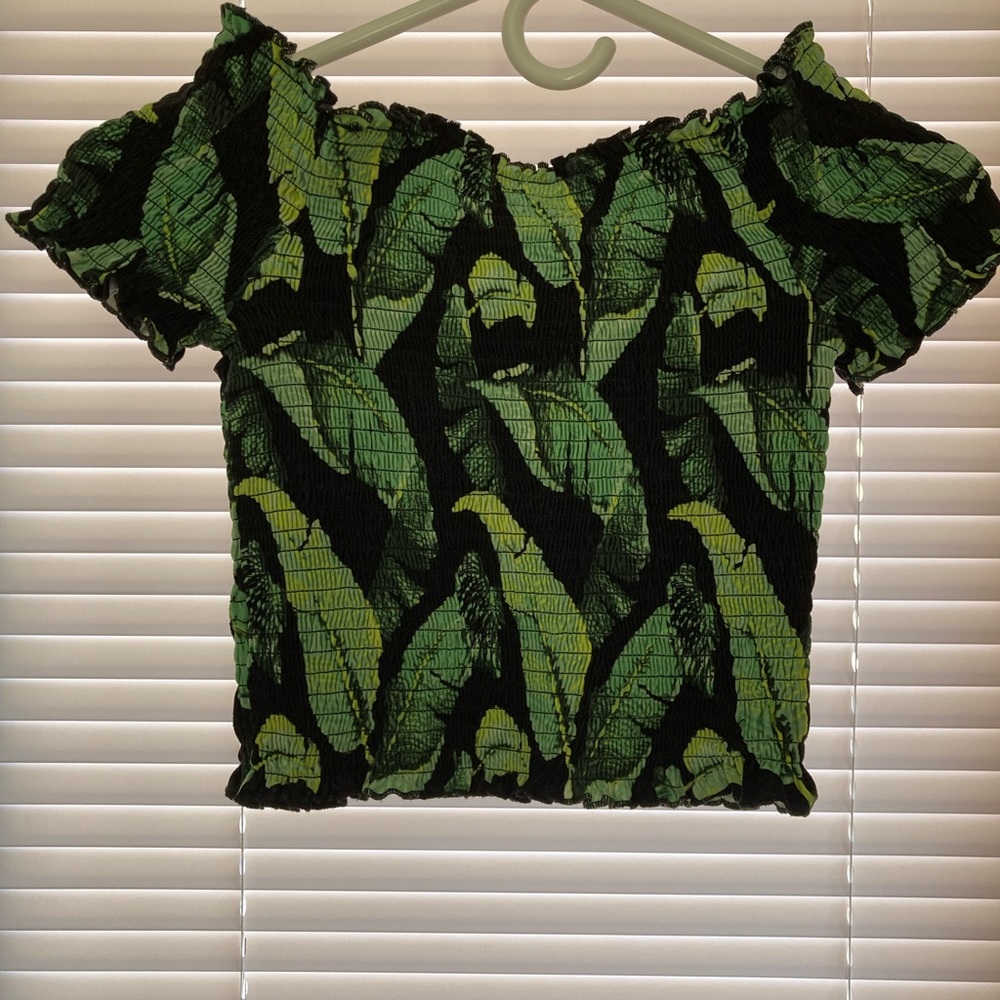 Ribbed crop top